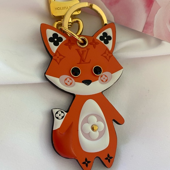 fox bag charm